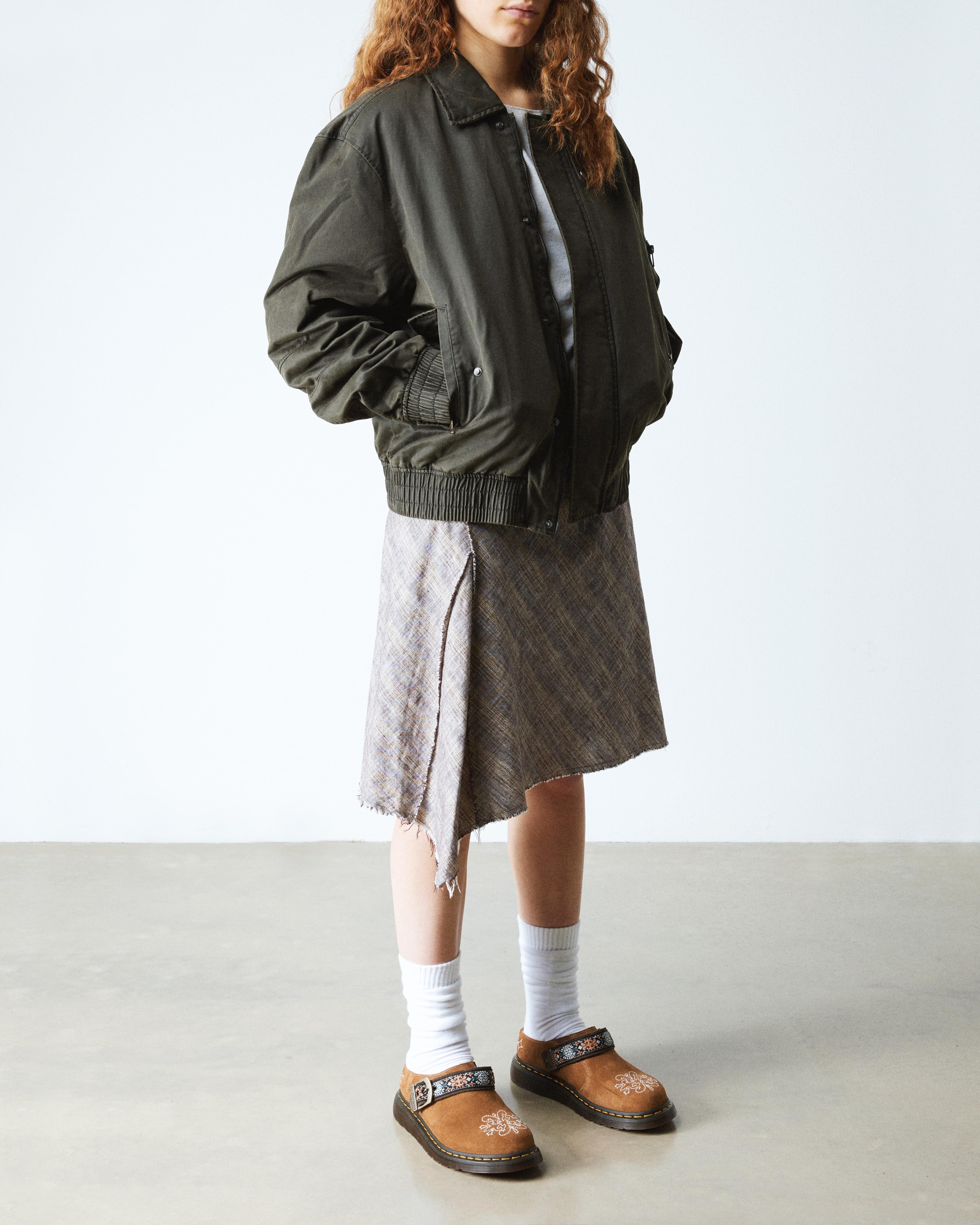 Isham Suede and Jacquard Mules - 6