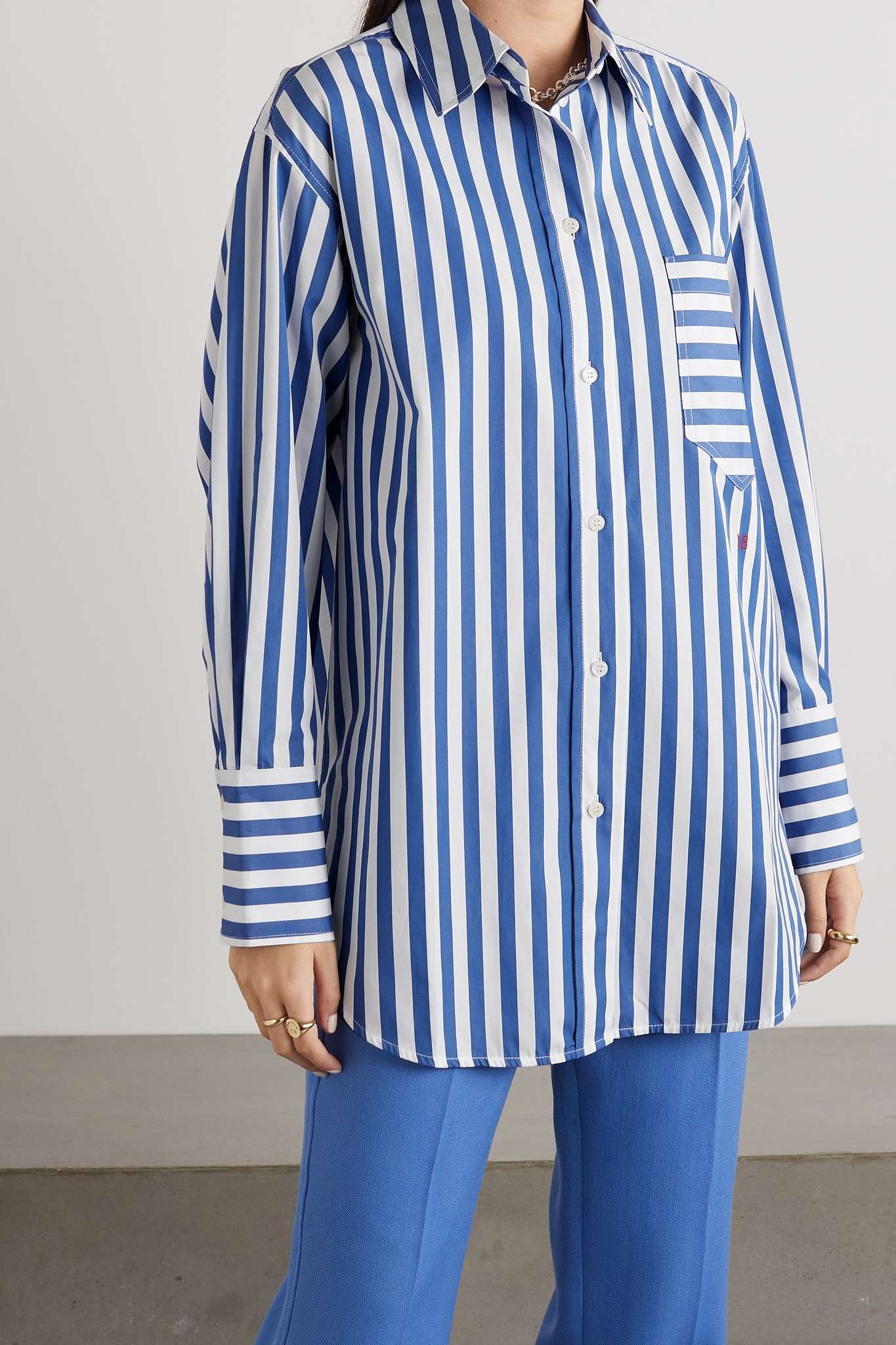 Striped cotton shirt - 3