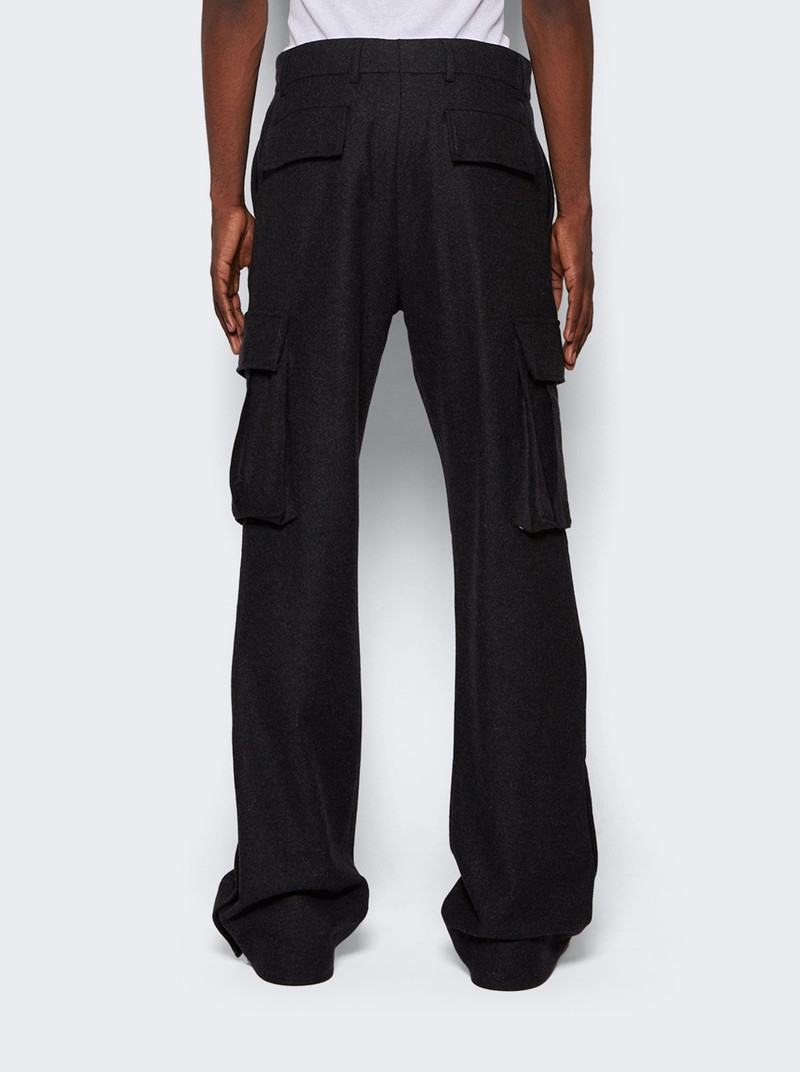 tactical cargo flared trousers 5