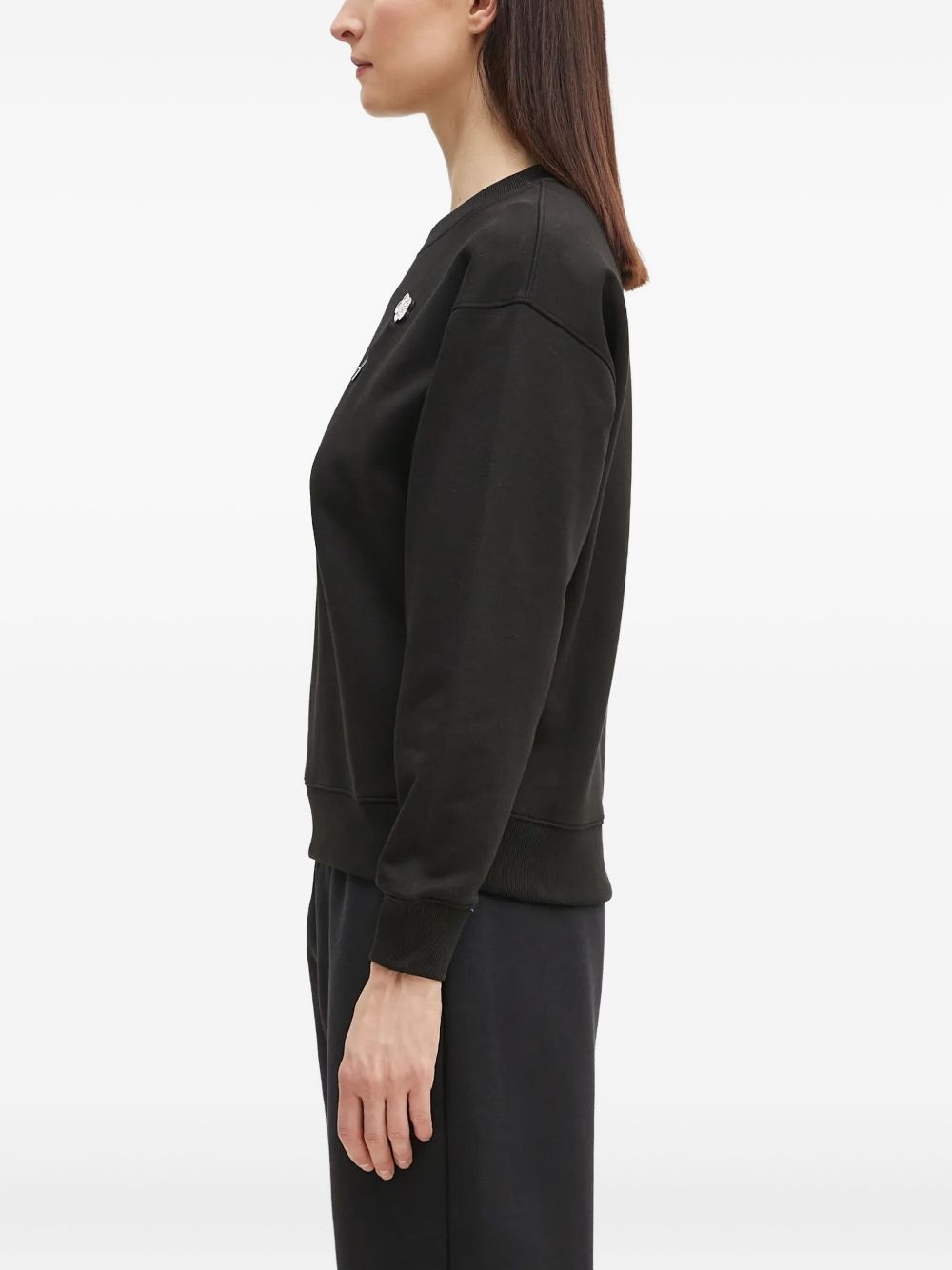 flower-pin sweatshirt - 3