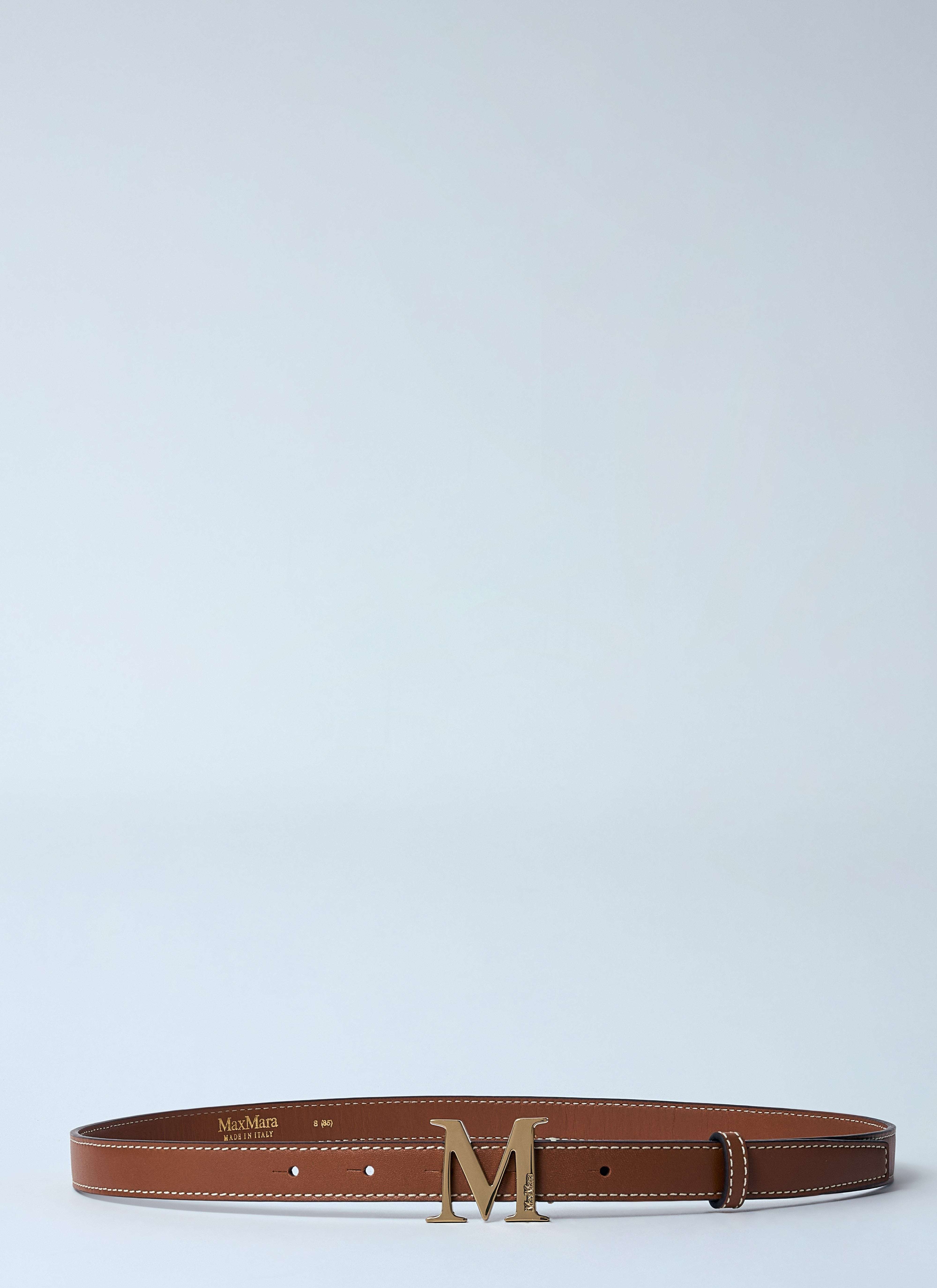 Max Mara Women Logo Plaque Belt - 7