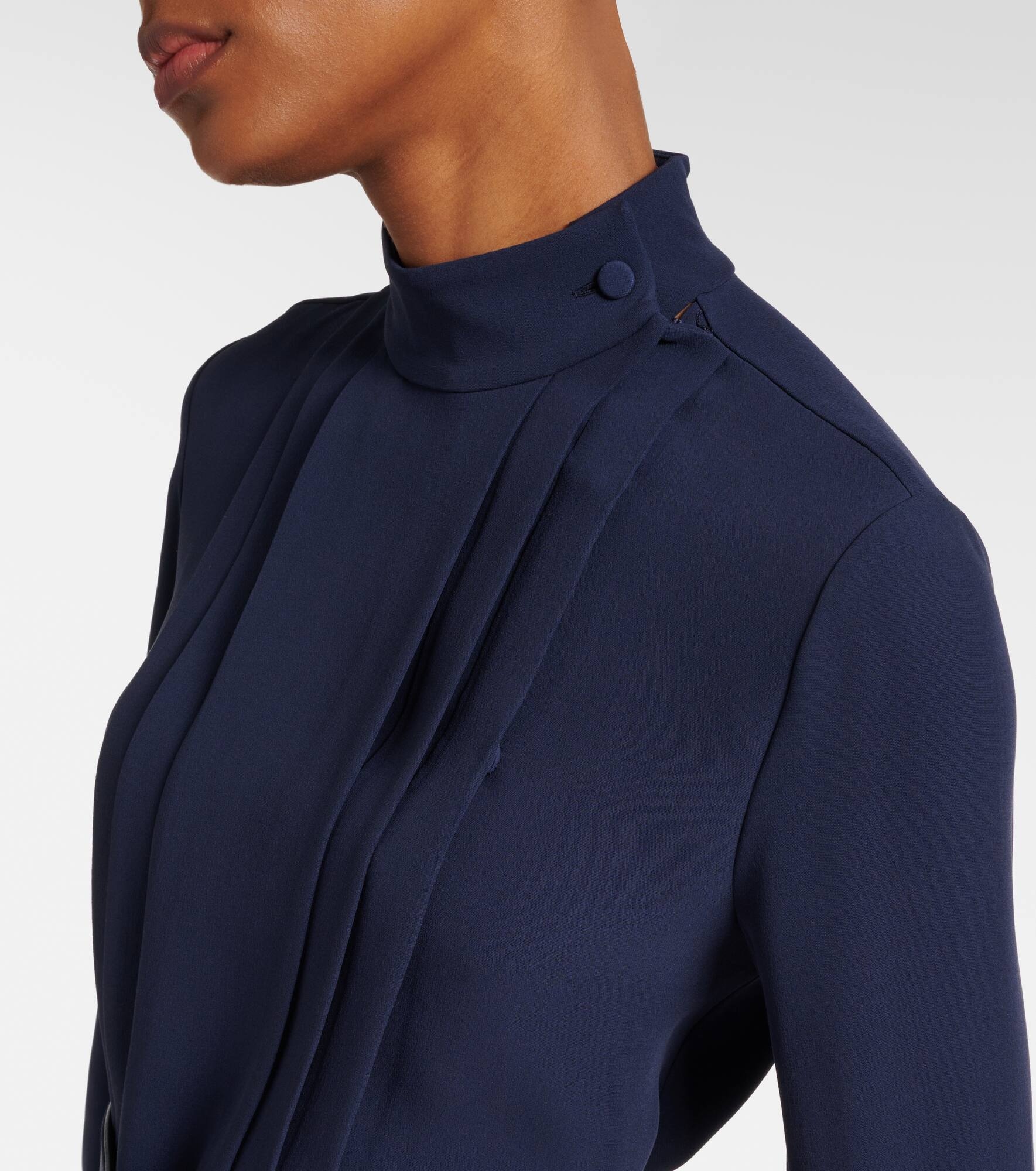 Cady Couture pleated belted blouse - 5