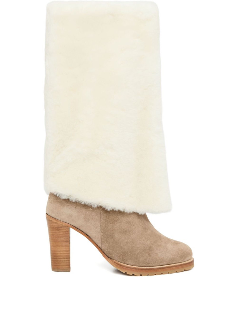 shearling boots 1