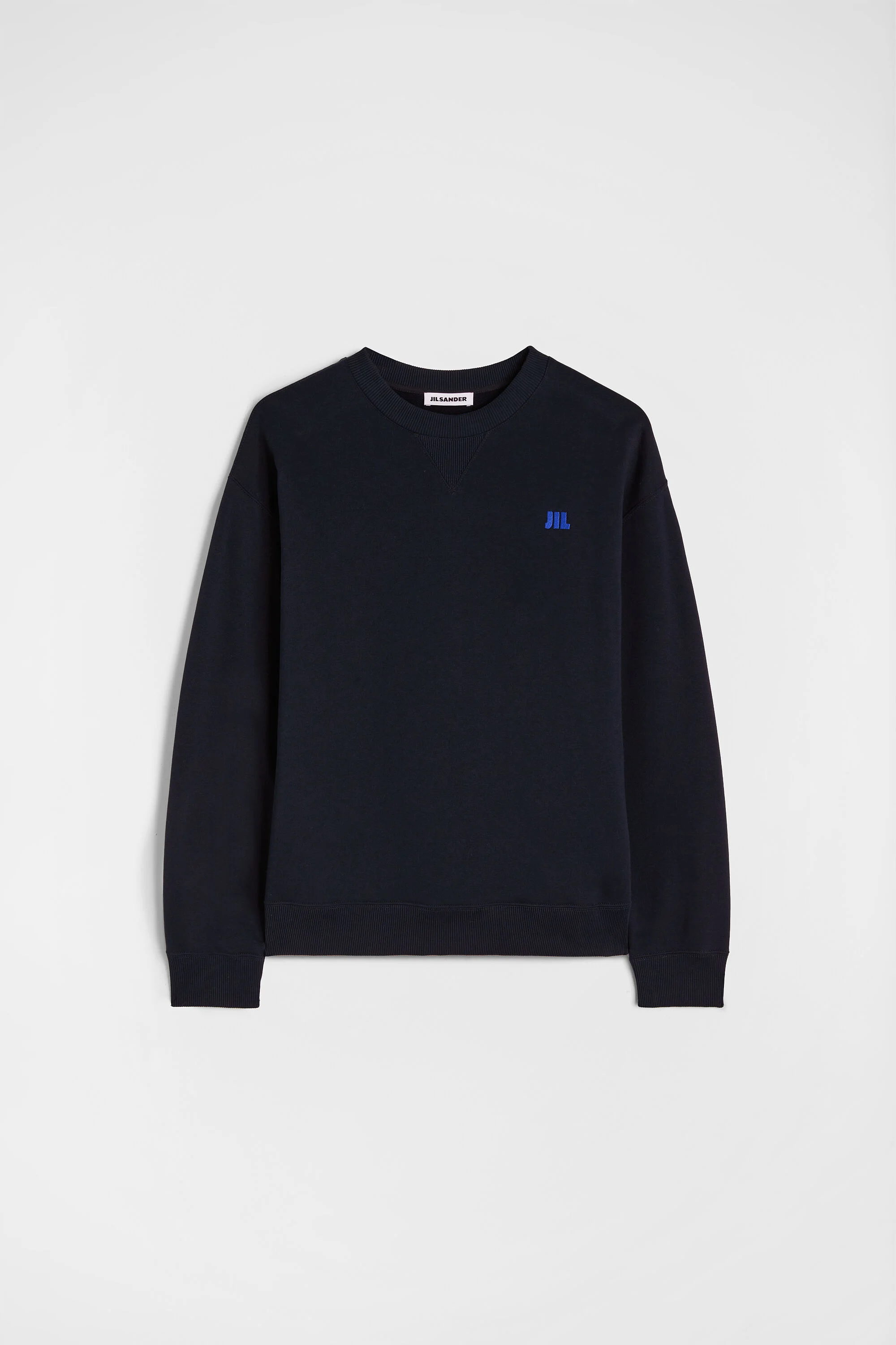 Cotton Terry Crew-Neck Sweatshirt - 1