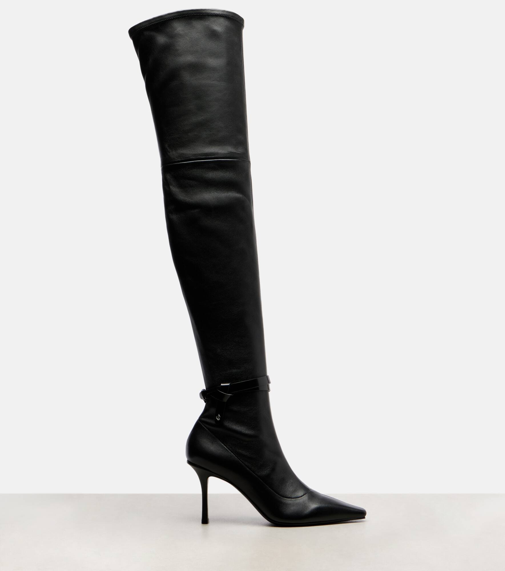 Camie 85 leather over-the-knee boots - 4