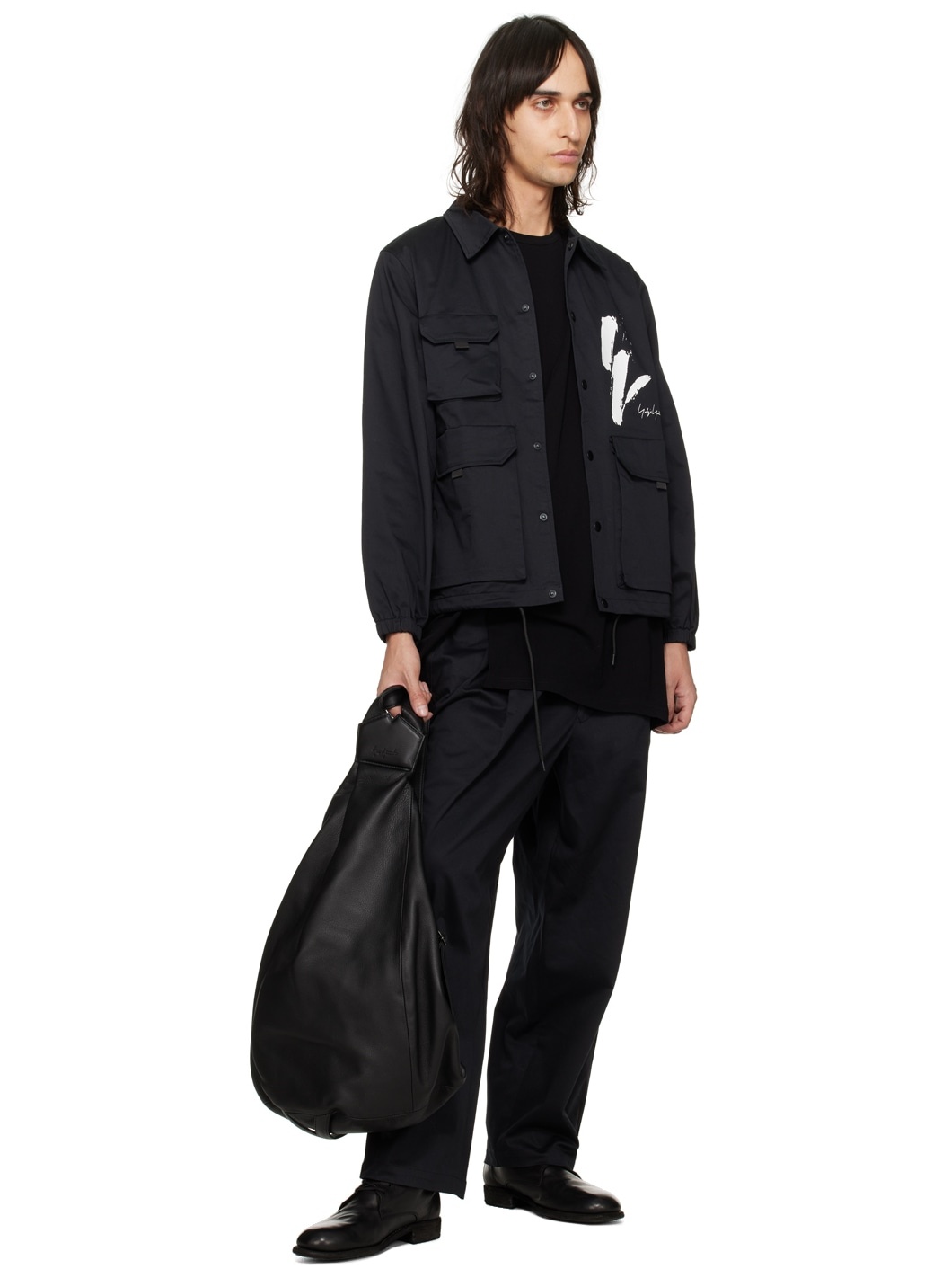 Black Y discord Backpack - 8