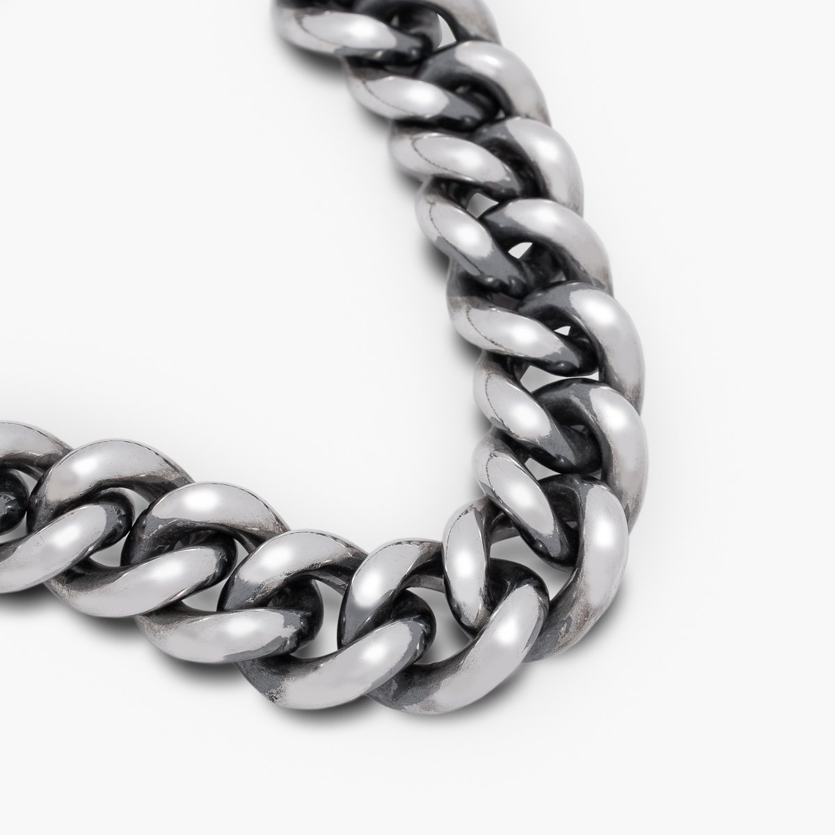 BS-CURBC GOOD ART HLYWD Curb Chain Bracelet Size C - Sterling Silver - 6