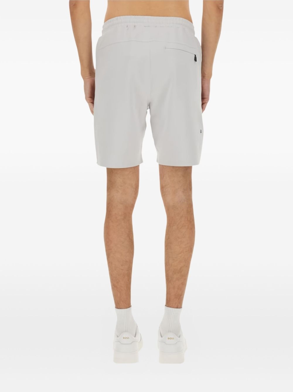 panelled drawstring shorts - 4