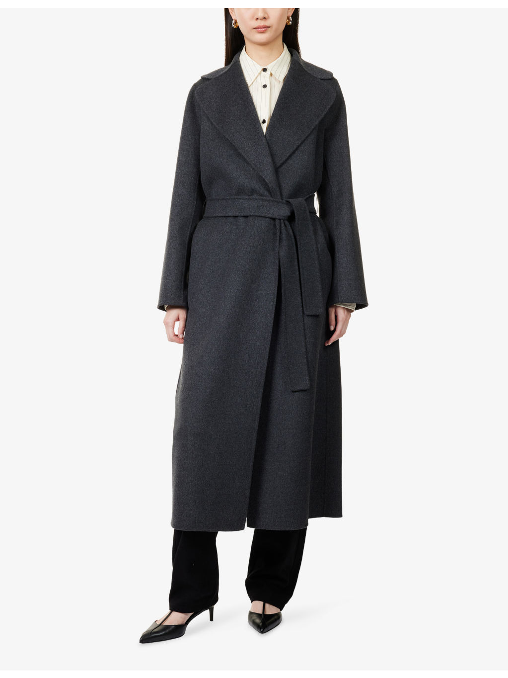 Poldo Belted Virgin-Wool Coat - 3