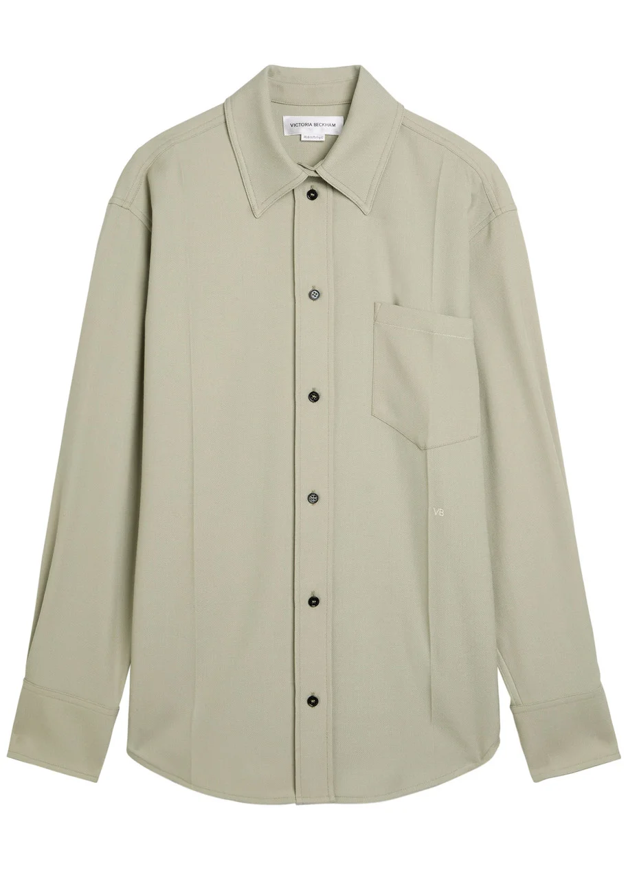 Victoria Beckham Crepe Shirt - 1