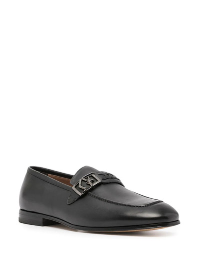 Salvatore Ferragamo Nairobi logo plaque loafers outlook