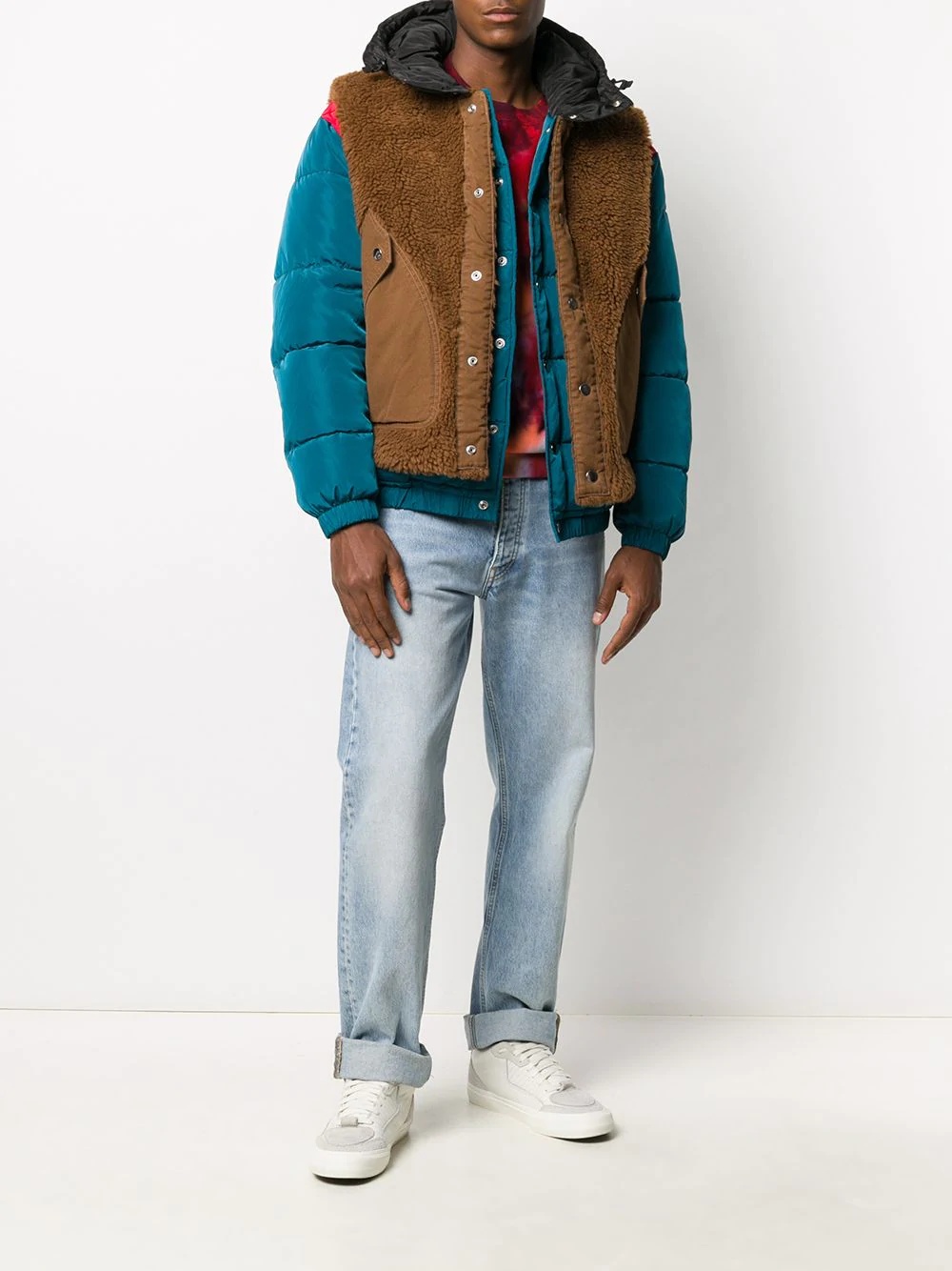 layered puffer jacket - 2