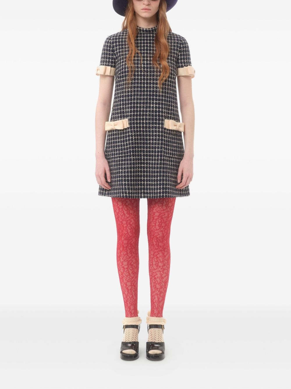 bouclé minidress - 3