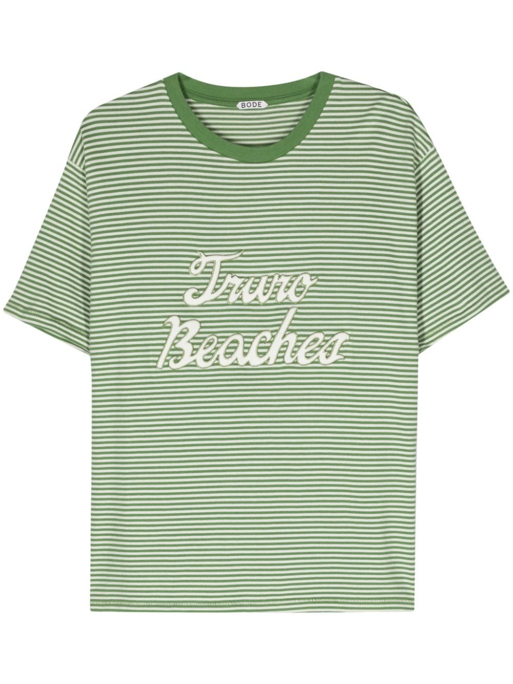 Truro Beaches striped T-shirt - 1