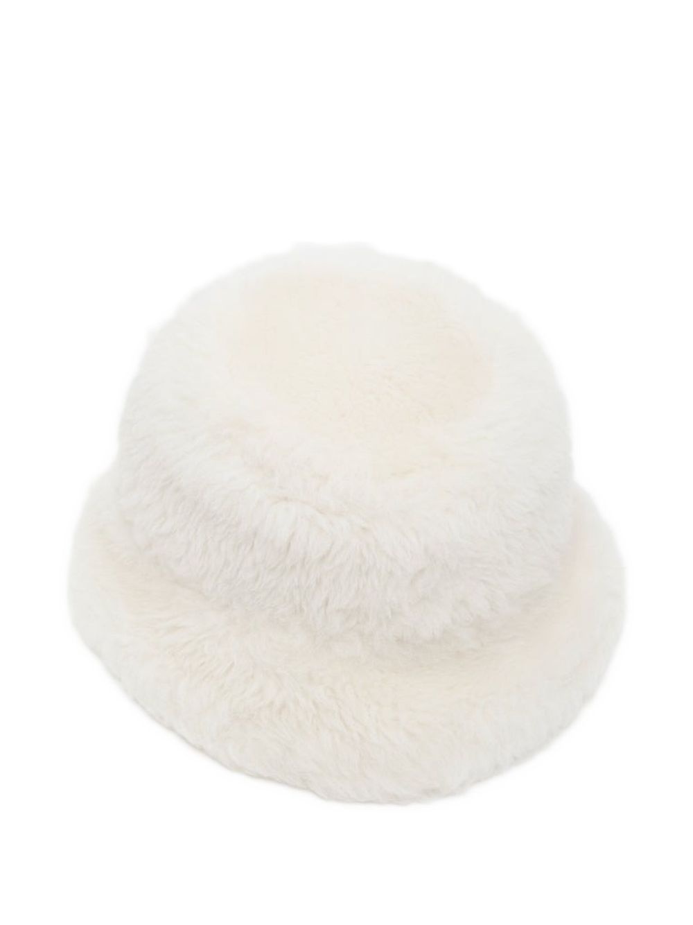 shearling-trimmed bucket hat - 5