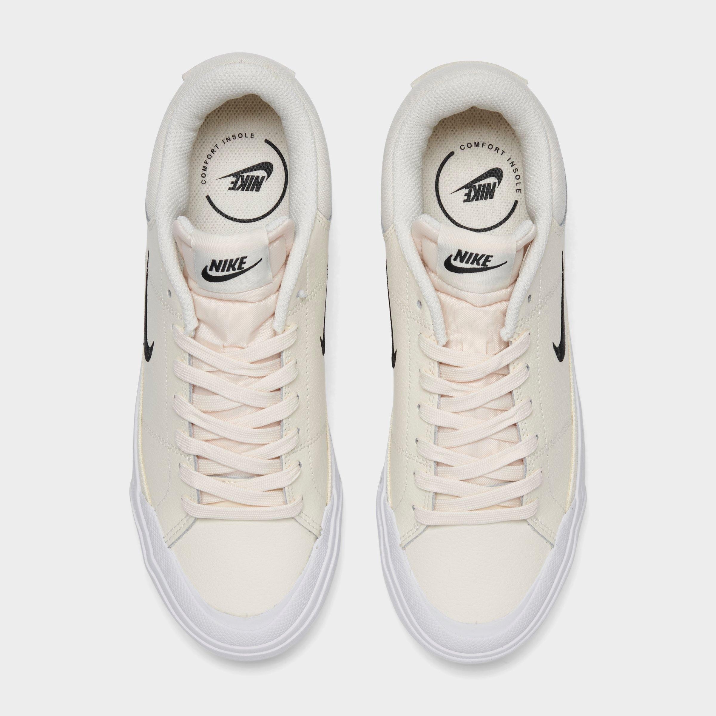 WOMEN'S NIKE COURT LEGACY LIFT LE CASUAL SHOES - 5