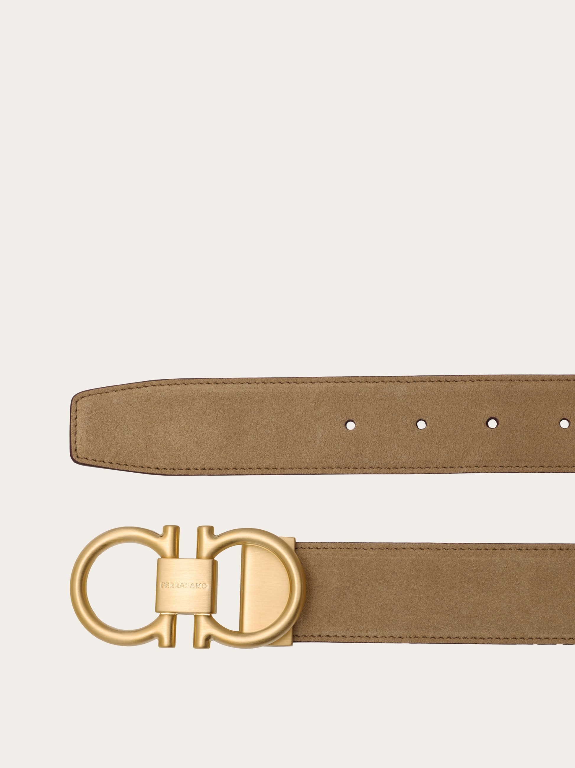 Adjustable Gancini belt - 2