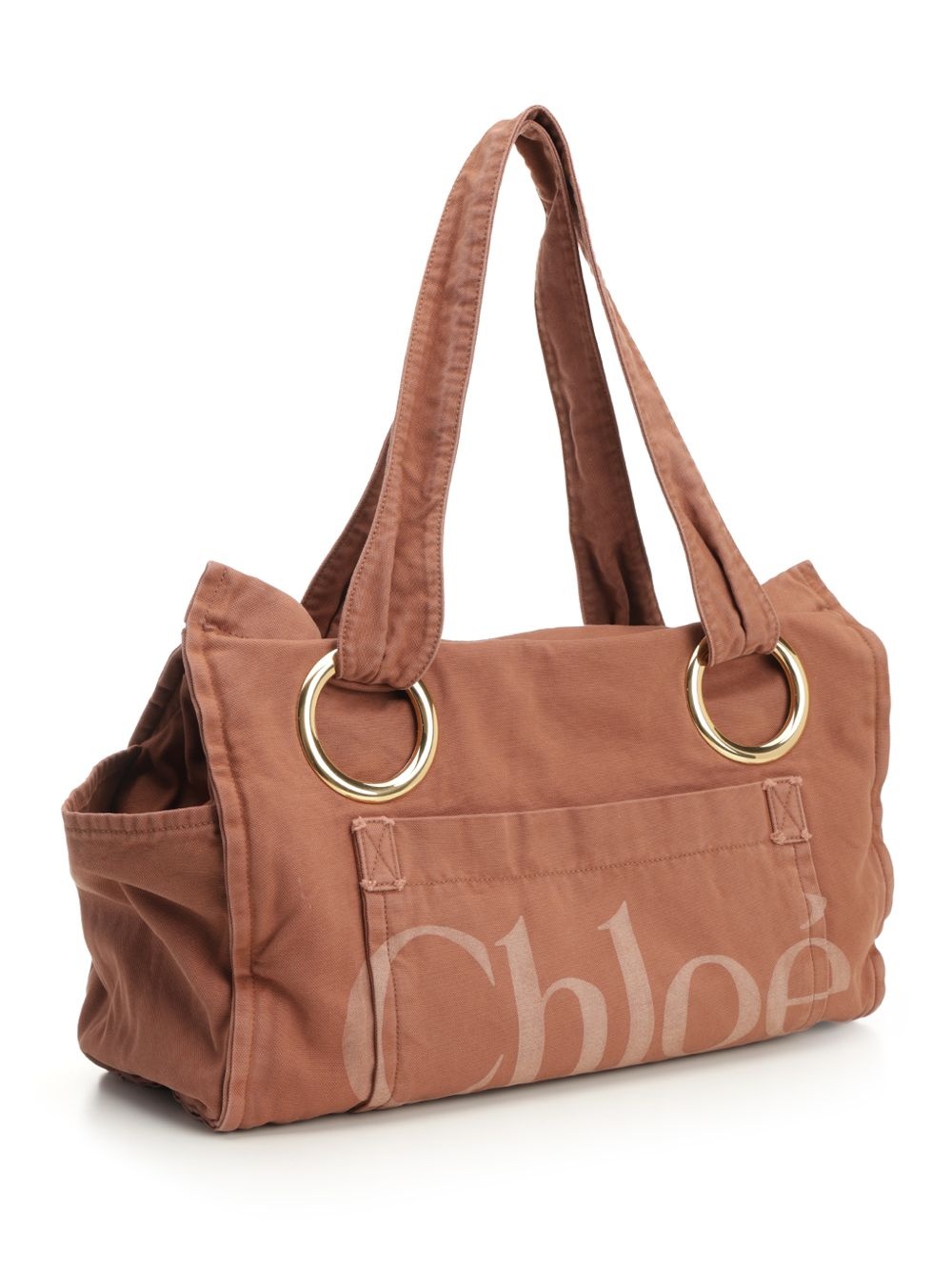 S545 - Chloe Plage Shoulder Bags Brown - 2