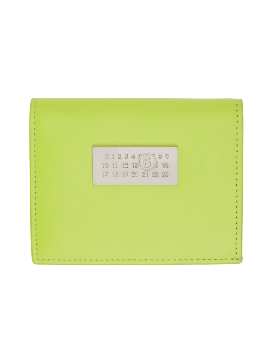 Green Numeric Bifold Wallet - 1