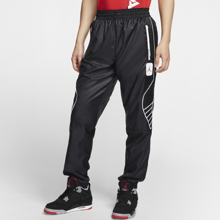 Jordan Men s Air Jordan 5 Legacy 3M Reflective Casual Sports Pants Trousers Joggers Black CU1671 010 REVERSIBLE