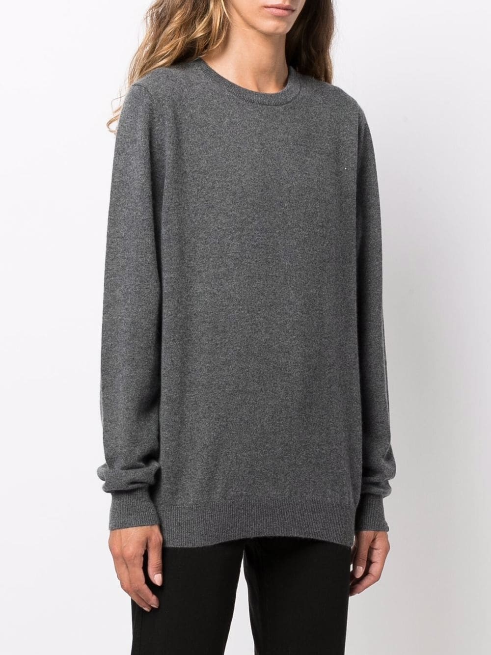 crew-neck knit jumper - 3