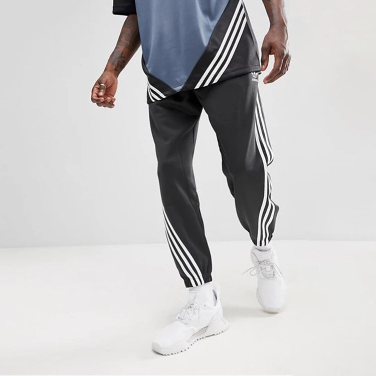 adidas originals Bundle Feet Running Sports Pants Black CE4806 - 5