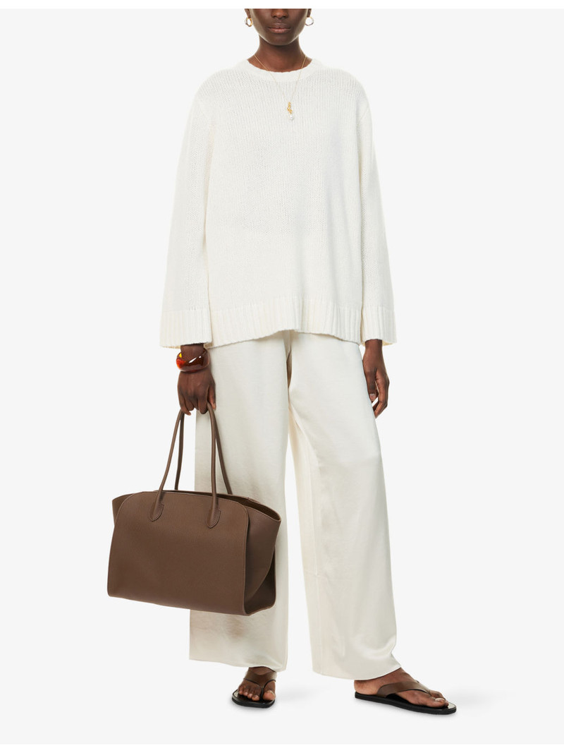 Jenni Kayne Amelia Round-Neck Cashmere Jumper outlook