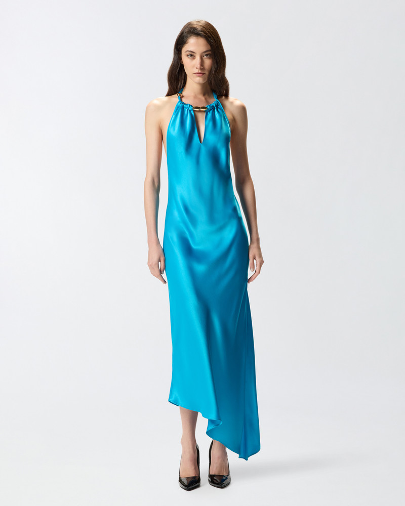 PINKO LONG DRESS WITH OPEN BACK outlook