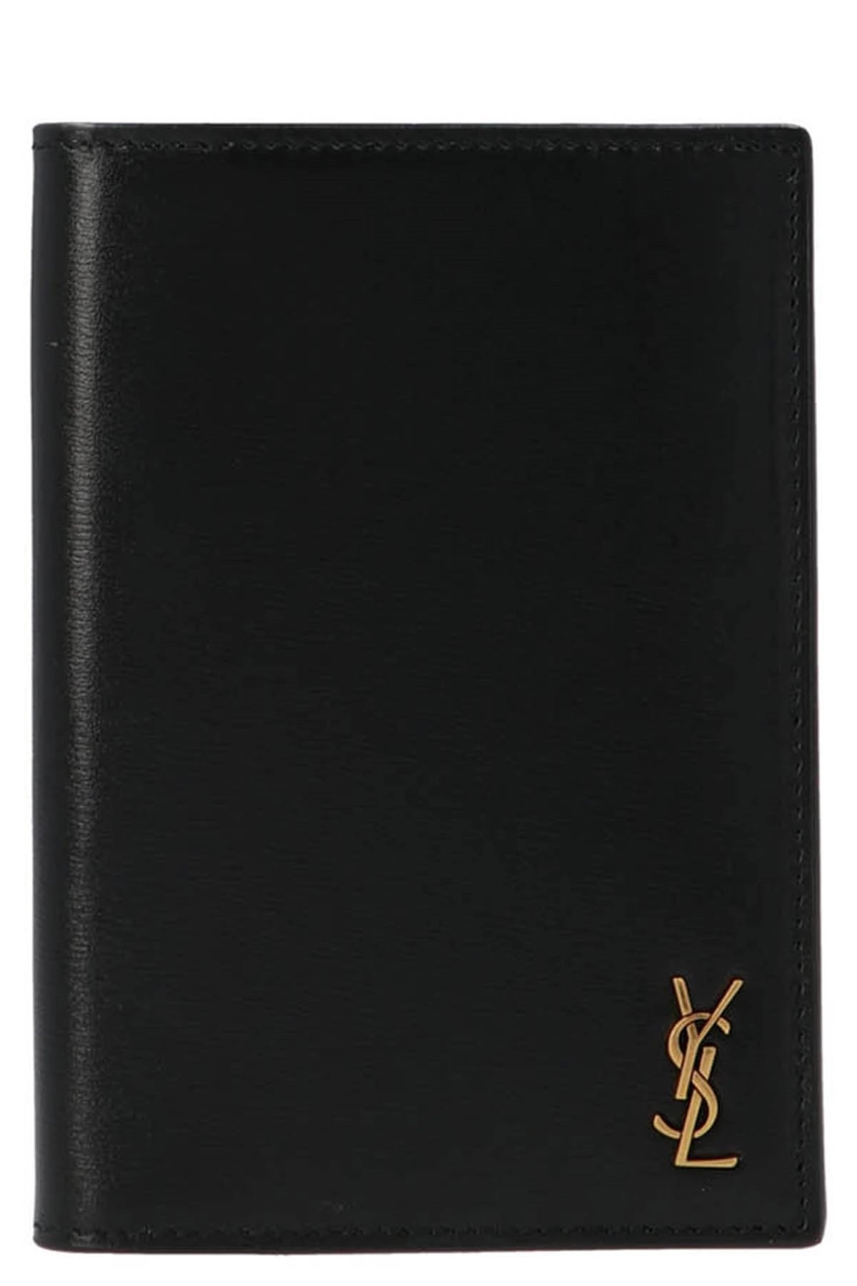 Saint Laurent Men Monogram Passport Holder - 1