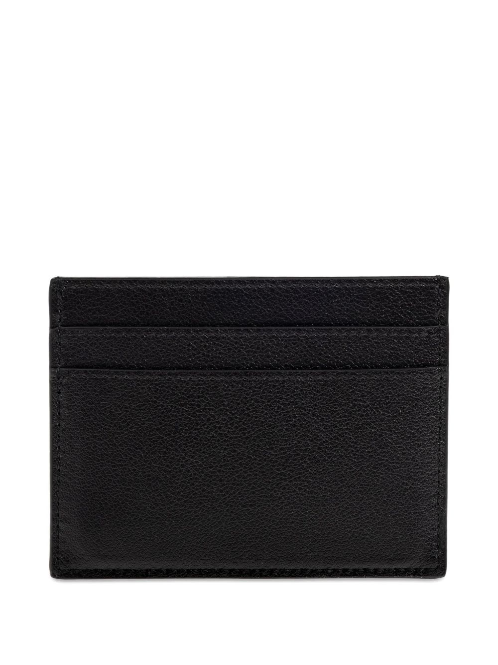 leather logo-plaque cardholder - 2