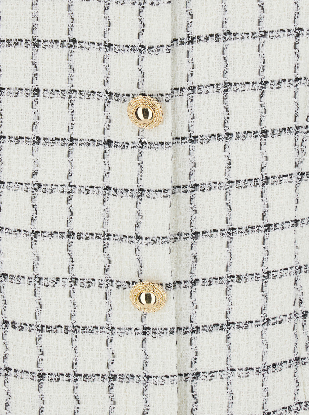 Self-Portrait Women Check Boucle Mini Dress - 3