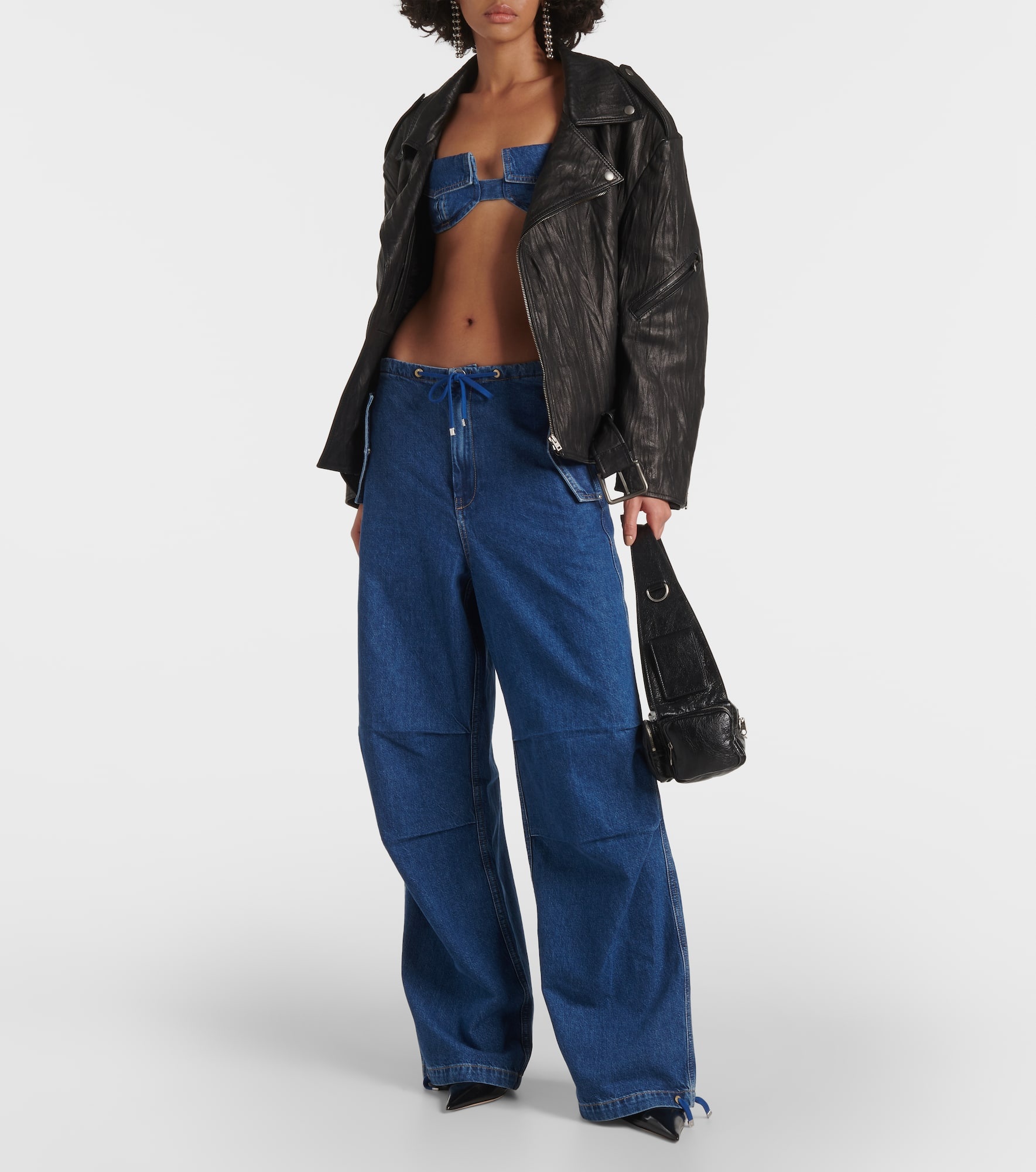 Parachute mid-rise wide-leg jeans - 2