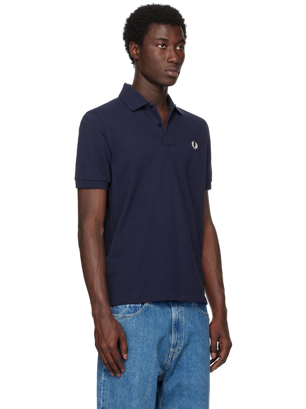Navy 'The Fred Perry Shirt' Polo - 2