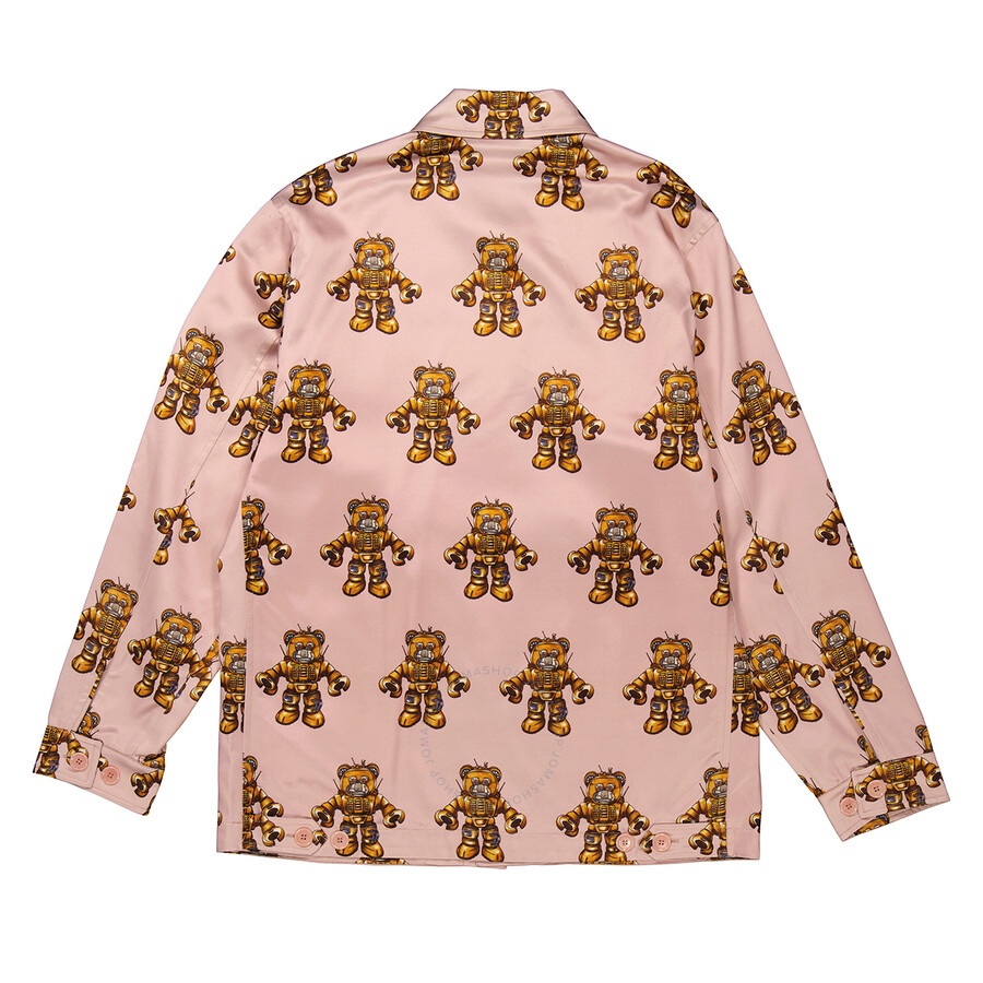 Moschino Pink Robot Bear Jacket - 2