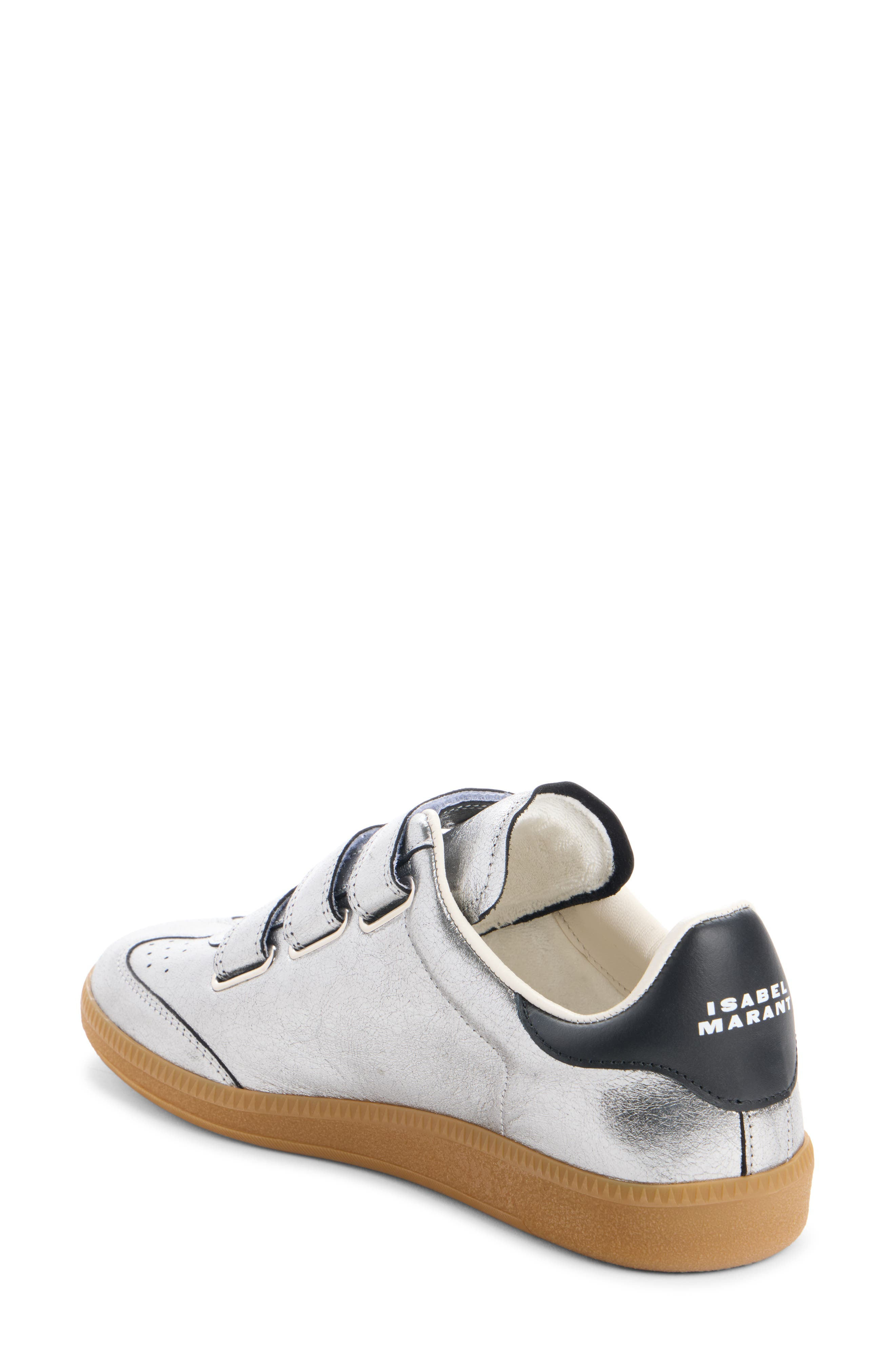 Isabel Marant Beth Low Top Sneaker in Gun Metal at Nordstrom - 2