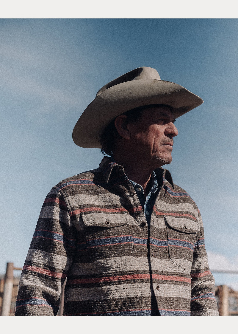 Striped Double Cloth Workshirt 8