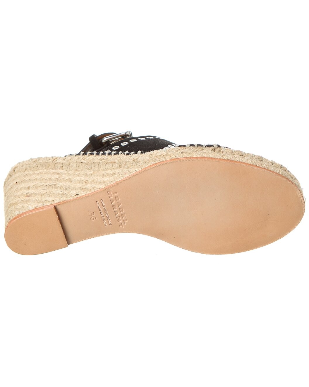 Isabel Marant Iriane Canvas Wedge Sandal - 4