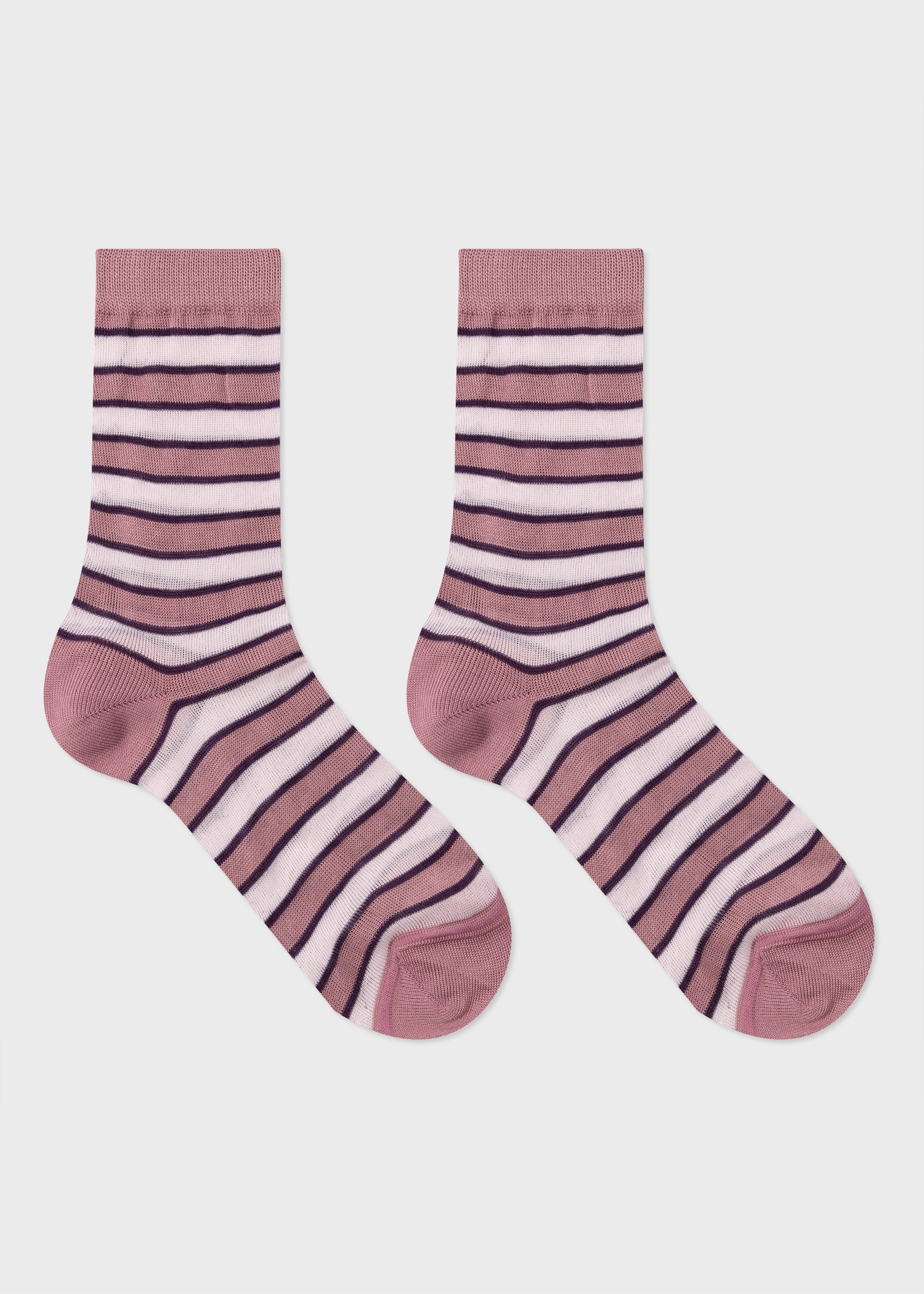 Women's 'Torn Stripe' Three Pack Socks - 4