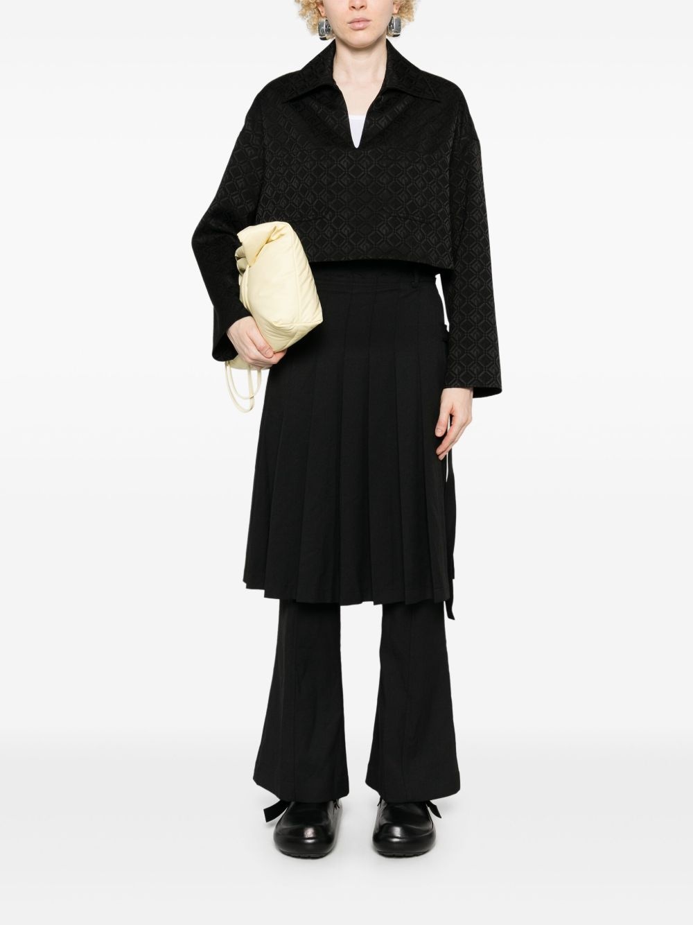 logo-patch trousers - 2
