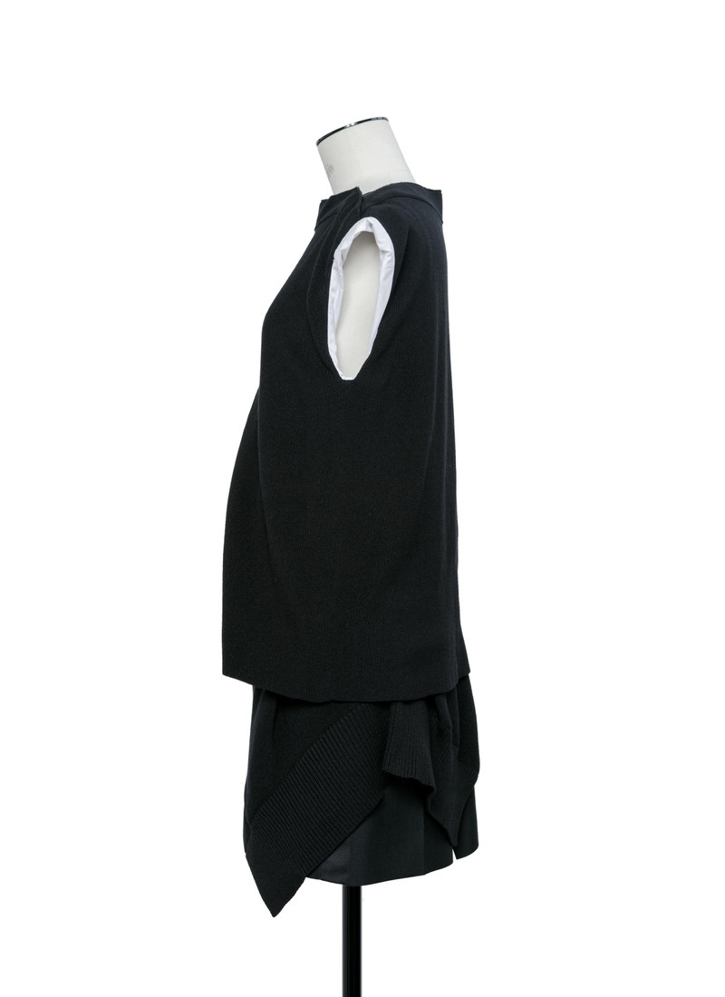 sacai Suiting x Knit Dress outlook