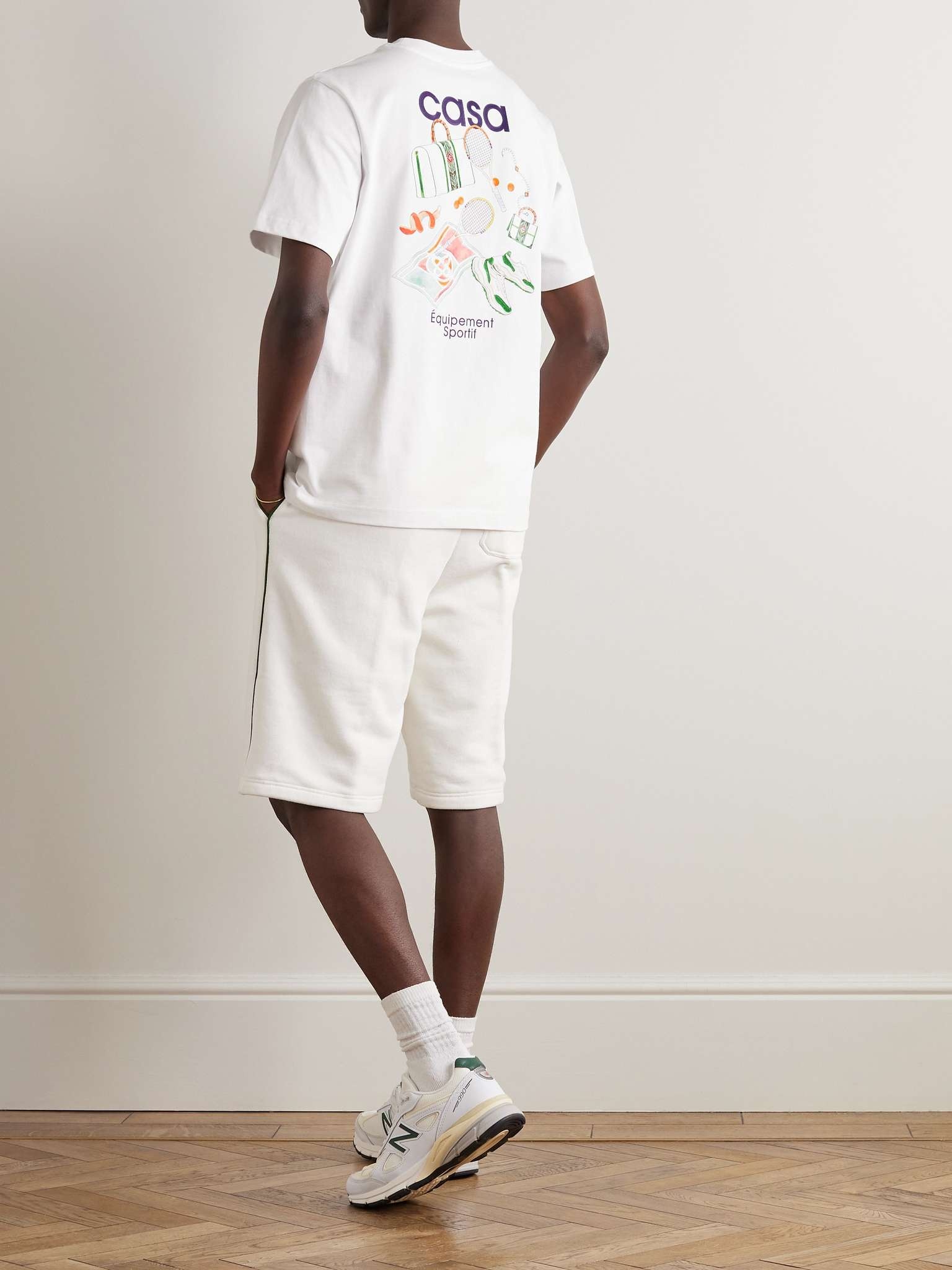 Equipement Sportif Logo-Print Organic Cotton-Jersey T-Shirt - 2
