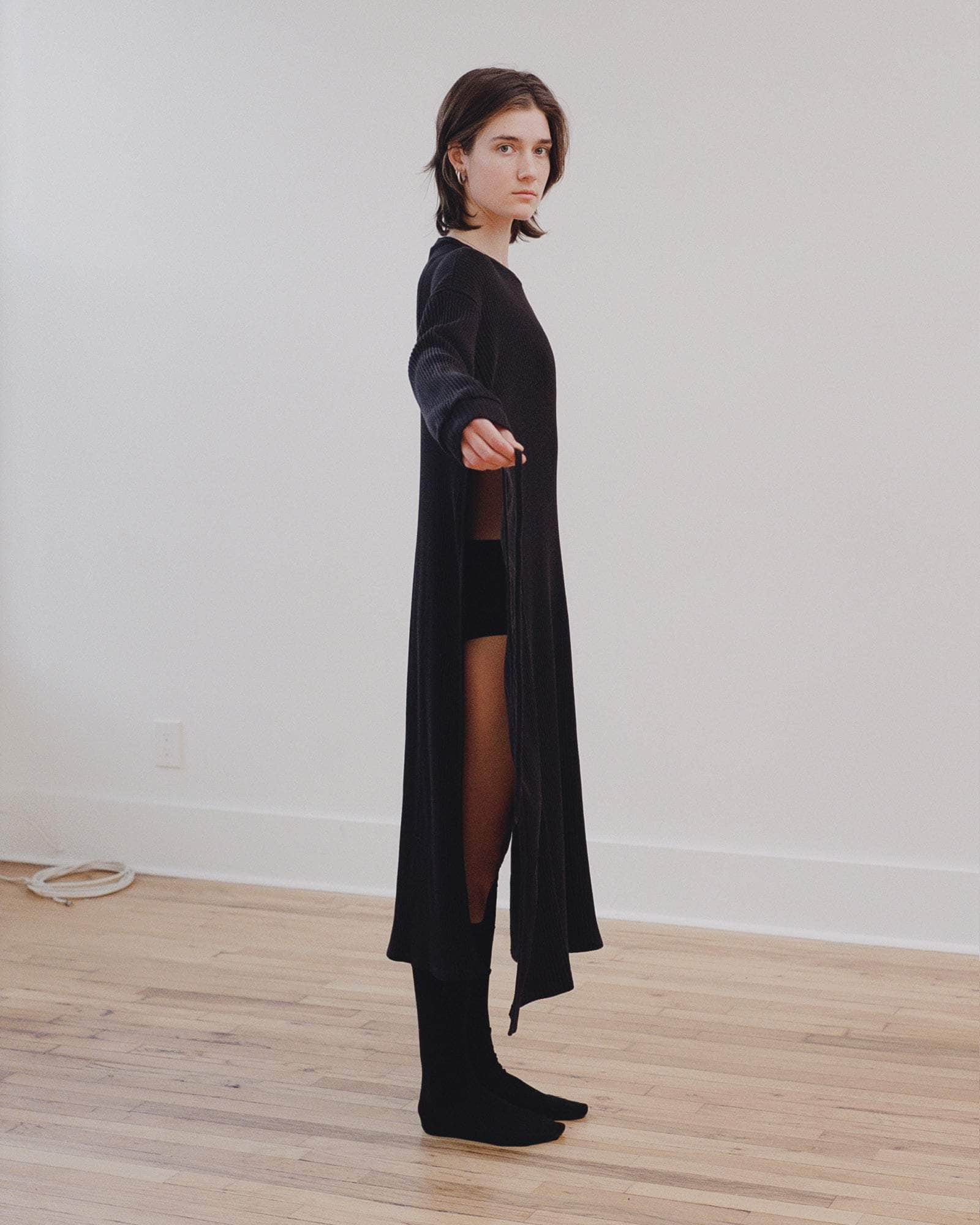 Shaw Kaftan - Organic Cotton Fleece - 3