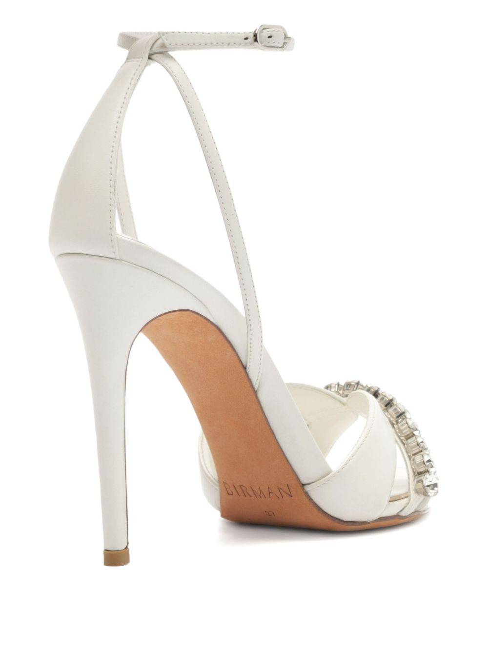 100mm Georgina heeled sandals - 5