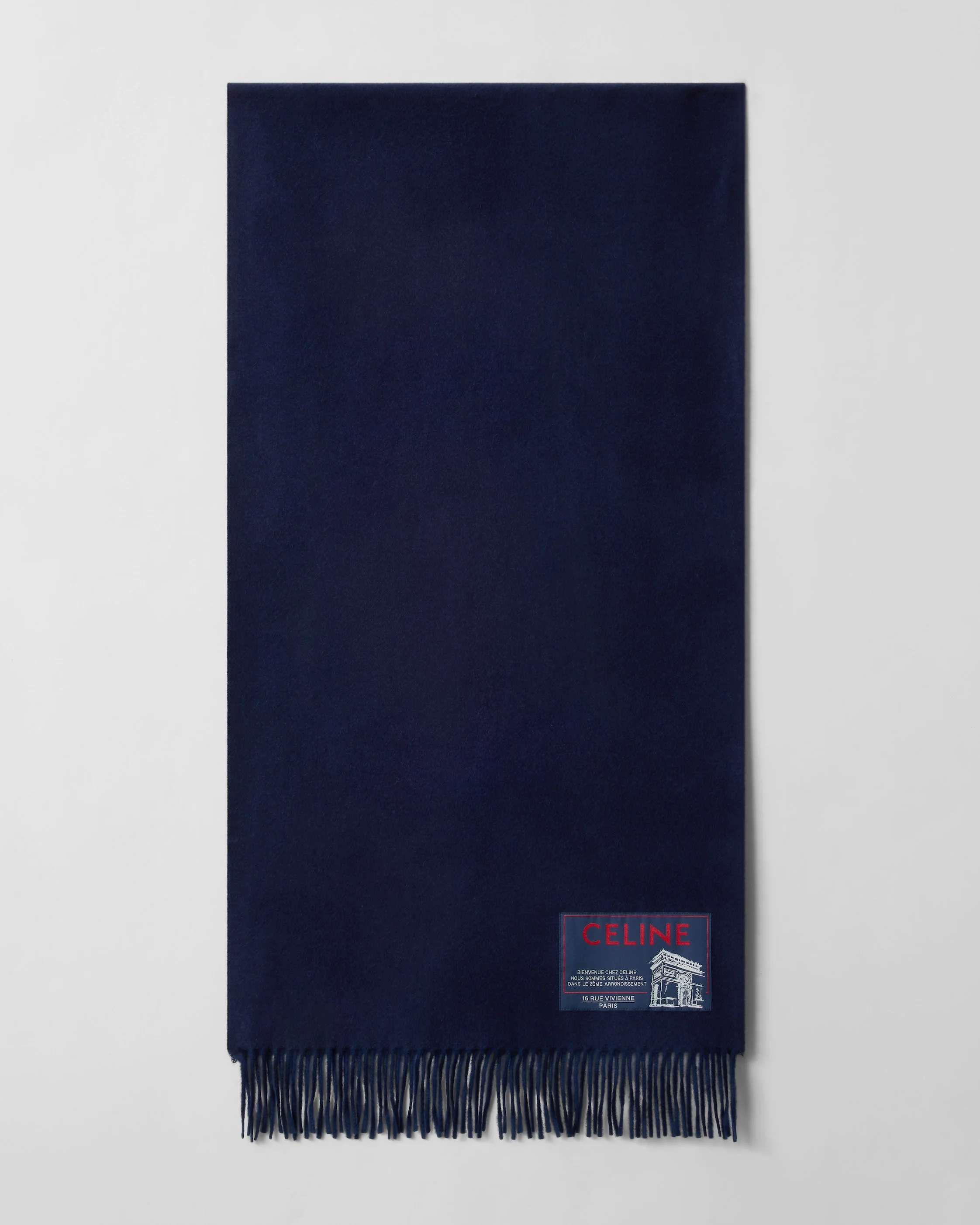 CASHMERE & WOOL SCARF - 1