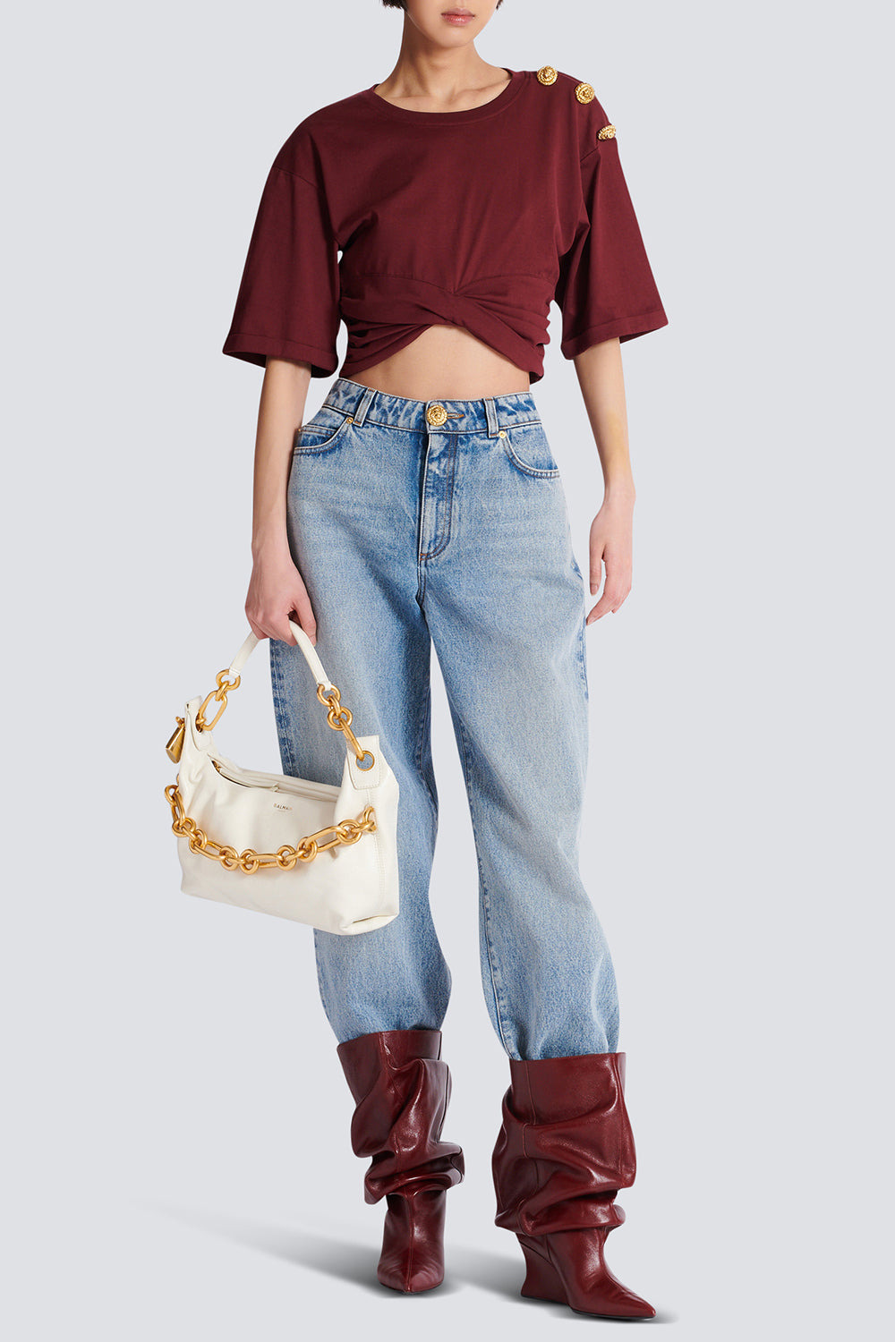 Medium Sync Bag - Creme - 3