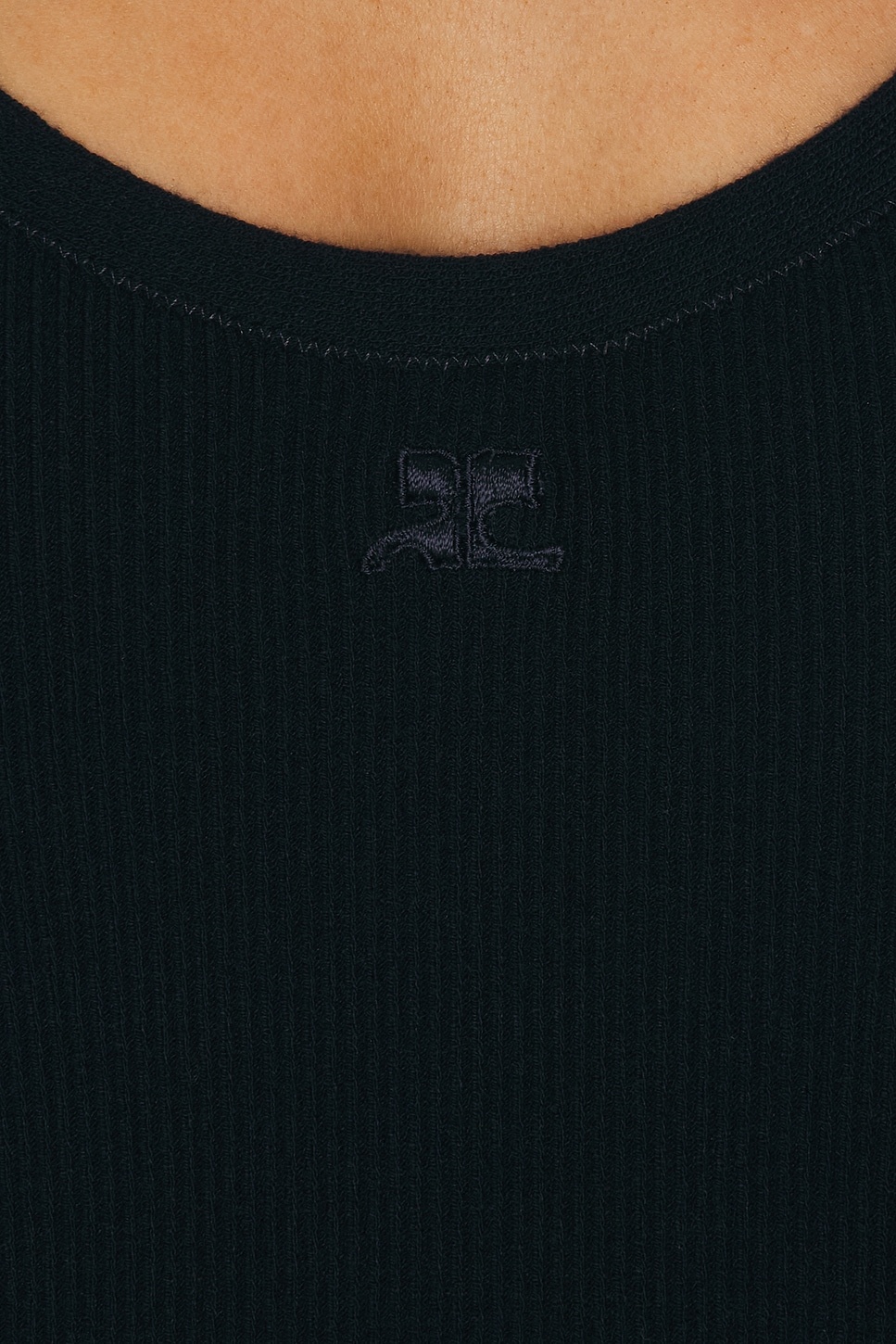 ワンピース COURREGES MEDUSE KNIT DRESS courrèges Meduse Rib Knit Dress | forward | REVERSIBLE