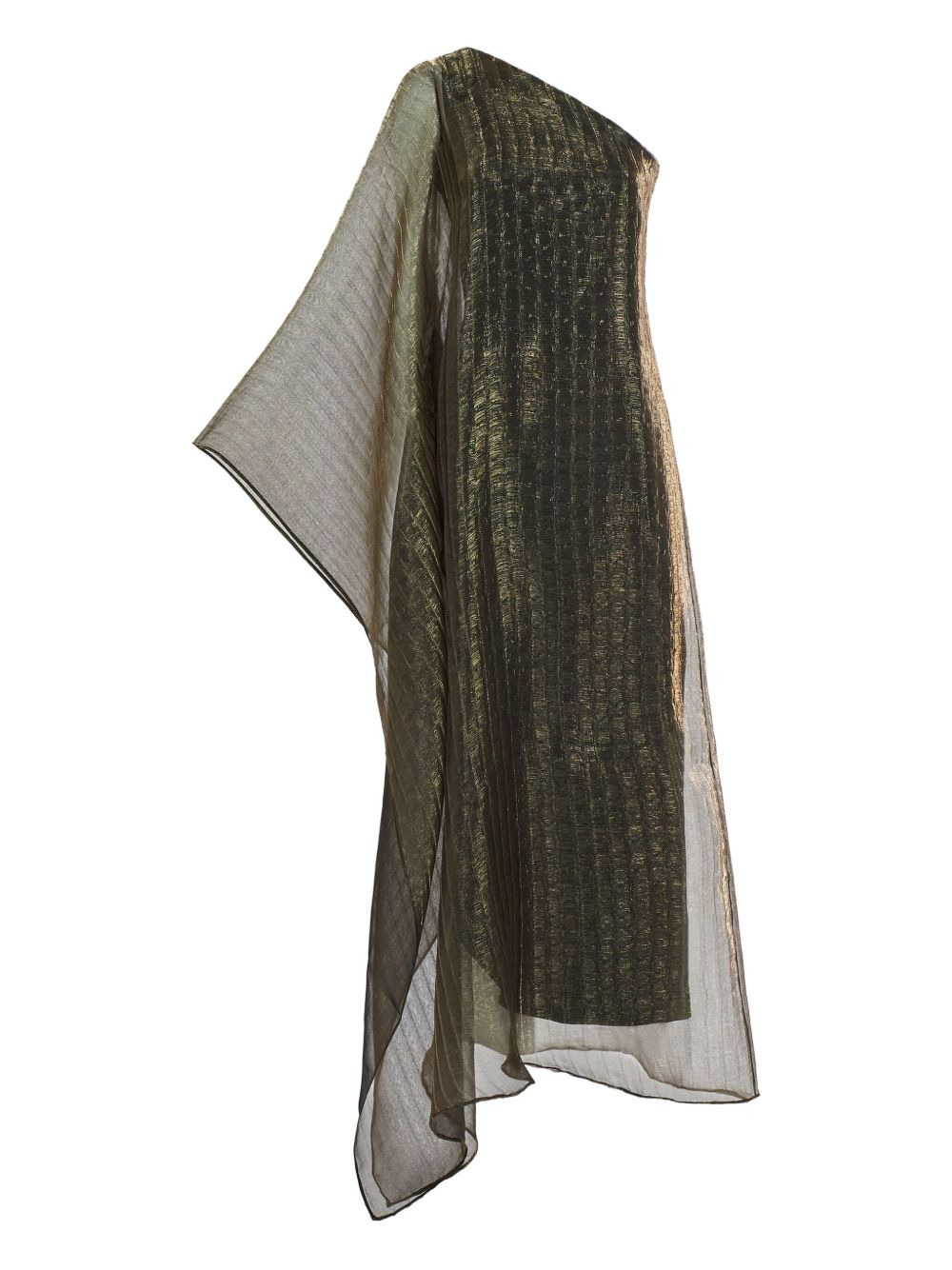 Betsy pleated one-shoulder asymmetrical dress - 5
