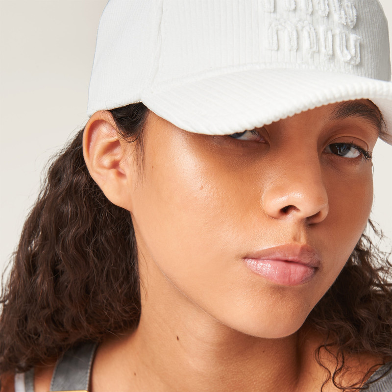 Velvet baseball cap 3