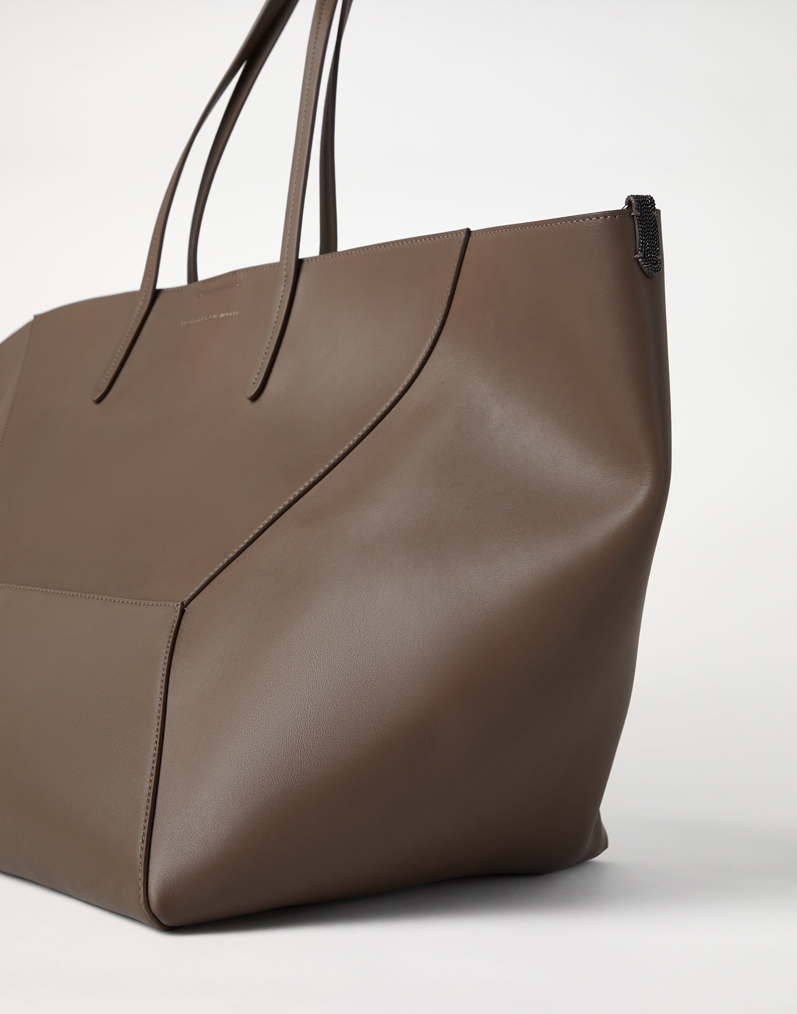 BC Duo large bag in calfskin with monili - 3