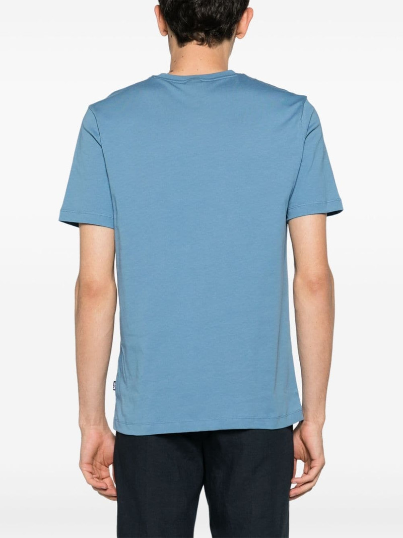 raised-logo cotton T-shirt 4
